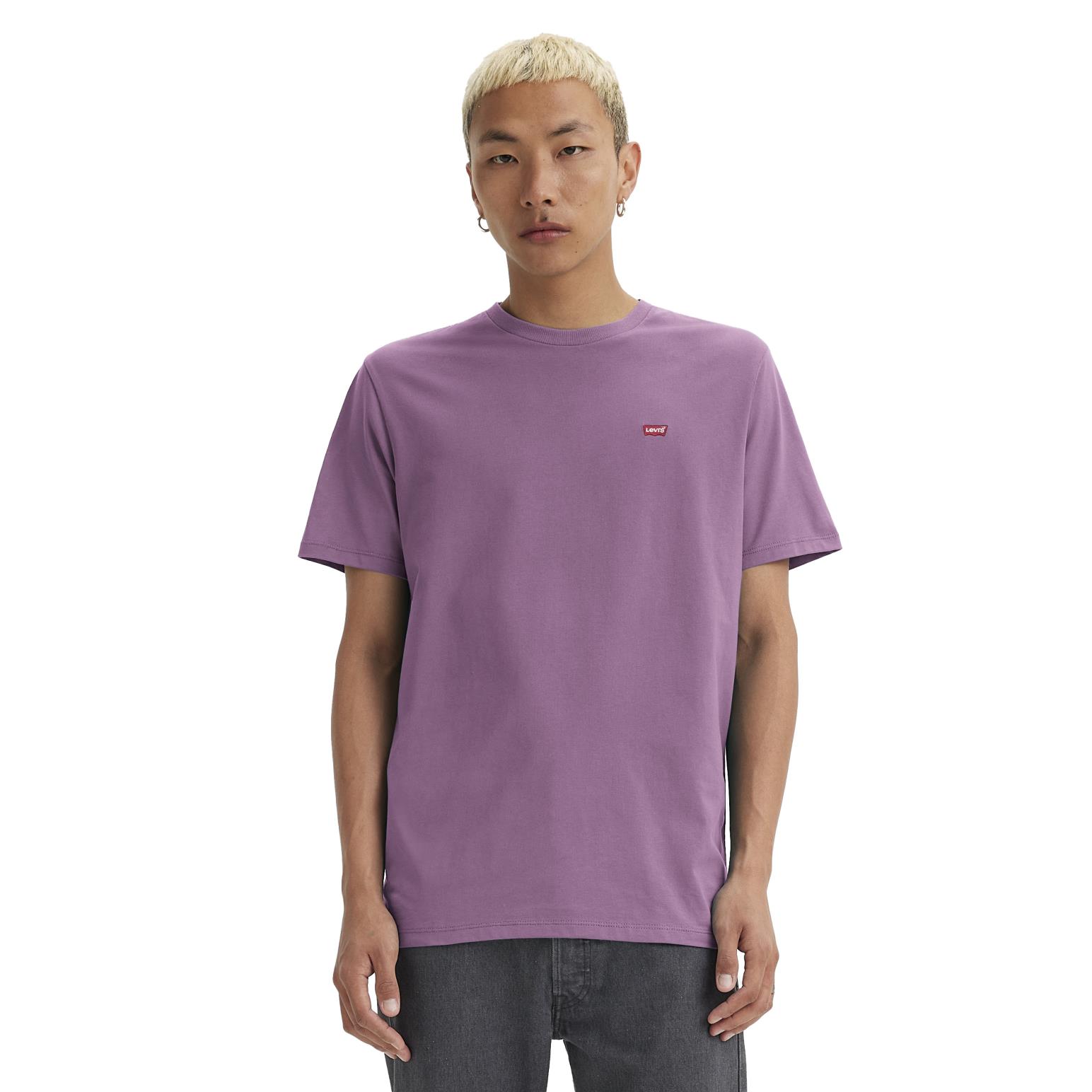 Levi's Ss Original Hm Tee Purple Gumdrop